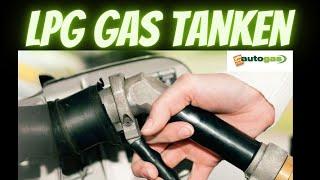 Gas Tanken, Autogas Tanken, LPG Tanken, Autogasumbau, Autogasumrüstung, Schulung Gas Tanken, München