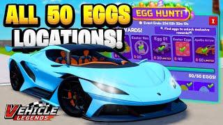 All 50 EGG LOCATIONS In Vehicle Legends! *Egg Hunt 2025*