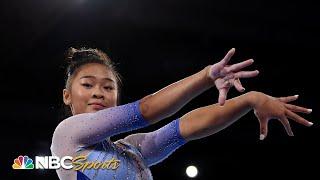 Suni Lee excels at world championship apparatus qualification | NBC Sports