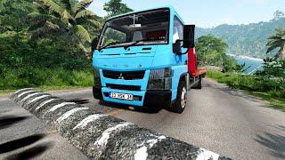 Truck Vs Speedbump #141 - Beamng.drive