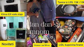 7godina je prošlo sada je kod mene️ Idemo u LIDL skupa Nove tavice Zara i Klima za sve pare