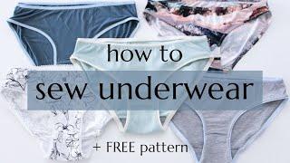 How to Sew Underwear (with FREE Acacia sewing pattern!)