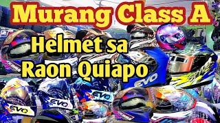 Class A na Helmet Sa Raon Quiapo Manila Sobrang Mura Lang ! Zebra, HNJ, Evo, Spyder, Lev3 Updated