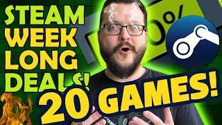 Steam Week-LONG Deals! 20 Amazing games!