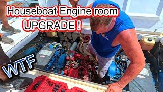 "Max Engine Room Space: Replacing the Generator on our Gibson Houseboat with a better option"