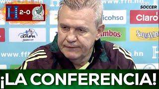 ¡ESTO DIJO SOBRE SU AGRESIÓN!, JAVIER AGUIRRE CONFERENCIA DE PRENSA - HONDURAS 2 0 MÉXICO