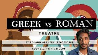 Greek vs Roman Theatre - Roland Archery