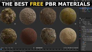 These PBR Materials Are FREE!! | Blender Tutorial
