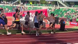 Hobbs Kessler, Yared Neguse, Joe Waskom, Men’s 1500m Round 1 Heat 2, US Olympic Trials 2024