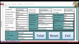 Overview of How to Create a Stock Management System in Microsoft Access