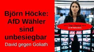 Thüringen Björn Höcke das macht ihn und die AfD Wähler so stark Sonntagsfrage Wahlumfrage Prognose