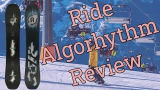 The 2025 Ride Algorhythm Snowboard Review