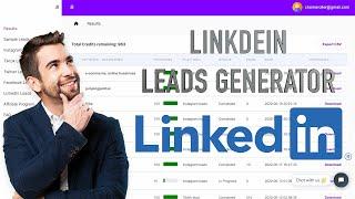 Extract Niche Targeted Emails from Linkedin 2022 - High Quality Leads