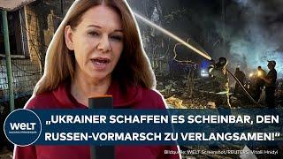 UKRAINE: Bomben auf Charkiw! Mehrere Verletzte! Russen-Vormarsch in Pokrowsk verlangsamt