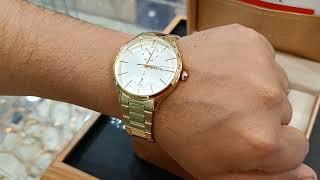 Titan Multifunction Watch for || Ladies Gents Titan Pair in Golden #navyawatchgallery