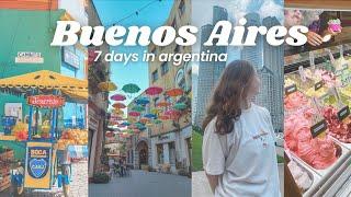 LIVING ABROAD IN BUENOS AIRES, ARGENTINA (a fun week in my life vlog)