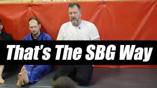 That's The SBG Way • Matt Thornton on BJJ Culture and Vision of SBG