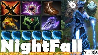 NightFall Razor Dota 2 7.36c Pro Gameplay - NoobSupport13