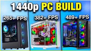  1440P Gaming is Cheap! Best 1440p Gaming PC Builds!