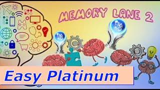 Memory Lane 2 🃏🀄| Mit Trick zur Super leichten Platin Trophäe| Trophy & Achievement Guide