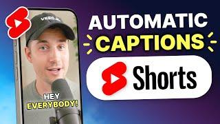How to Add Captions to YouTube Shorts (+ ANIMATIONS) 