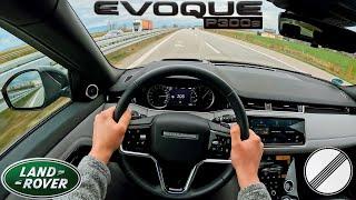 Range Rover Evoque P300e Top Speed Drive on German Autobahn | 309PS Hybrid POV