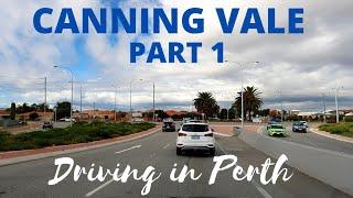 Driving in Perth  - CANNING VALE Part 1 ( Perth,  Western Australia)