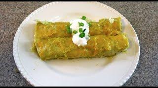 Green Sauce Enchiladas Recipe