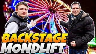 Backstage | HUSS ENTERPRISE "MONDLIFT" Zettl | Das Looping Karussell ohne Gurt! | Gewinnspiel