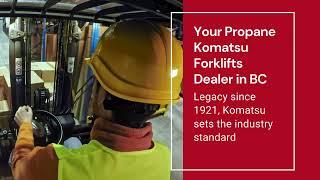 See What Makes BCCM the Top Propane Komatsu Forklifts Dealer in Town!