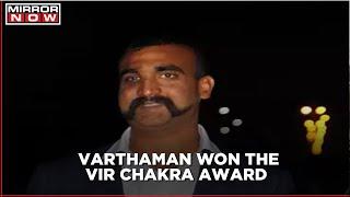 Abhinandan Varthaman receives Vir Chakra at Defence Investiture Ceremony