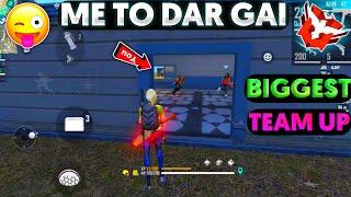 team up full gameplay from randam girl | funny moment with girl | must watch | garena free fire