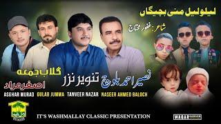 New Balochi Song | LELO LE | NASEER BALOCH TANVER NAZAR GULAB JUMA ASGHAR MURAD | Washmallay Classic