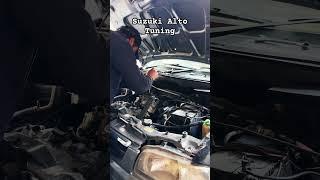 Suzuki alto tuning. #automobile #mechanic #suzuki #workshop #maintenance #alto #car #tuning #shorts