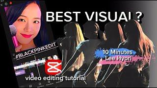 K-POP EDIT TREND / 10 MINUTES - LEE HYORI / CAPCUT TUTORIAL / THE REAL AURA OF KPOP