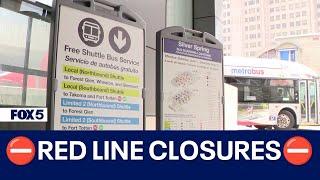 Metro riders brace as first workweek of summer Red Line closures begins