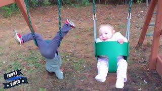 TOP FUNNIEST 2025! Baby Fails Everywhere | Try Not To Laugh | Funny Vines