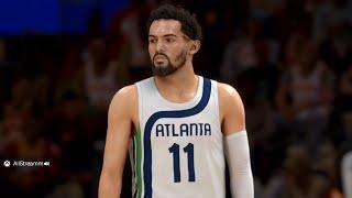 NBA 2k25 Play Now Online Trae Young LOCKS UP EVERYBODY