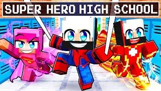 I Joined SUPERHERO SCHOOL In Minecraft!