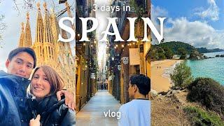 3 Дня в Испании! Японец исследует Барселону | VLOG