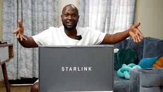 Starlink Unboxing and Setup In Nairobi Kenya  - Gen 2 Standard Actuated