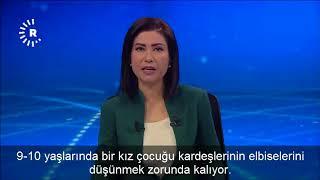 Rûdaw sunucusu Hêvîdar Zana, Tuzhurmatulu çocuklarının yaşadıklarını anlatırken duygulu anlar yaşadı