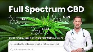 Full spectrum CBD - What is The Entourage Effect?