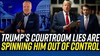 Donald Trump Tells INSANE CONFUSED LIES Outside Courtroom This Morning!!!
