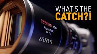 SIRUI 135mm AFFORDABLE 1.8X Anamorphic?! What’s the CATCH?