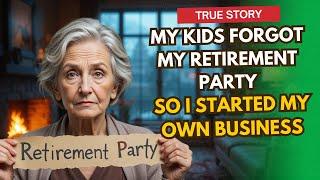 A TRUE STORY FROM UTAH  My Kids Forgot My Retirement Party — So I Started My Own Business