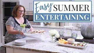 MY FAVORITE SUMMER ENTERTAINING IDEAS | Easy Entertaining | Collab with The Diva Den