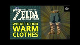 Zelda Totk Great Sky Island How to Stay Warm Without using peppers