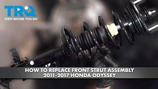 How to Replace Front Strut Assembly 2011-2017 Honda Odyssey