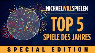 TOP 5 SPIELE DES JAHRES 2024 – Ein "Michael Will Spielen"–Special